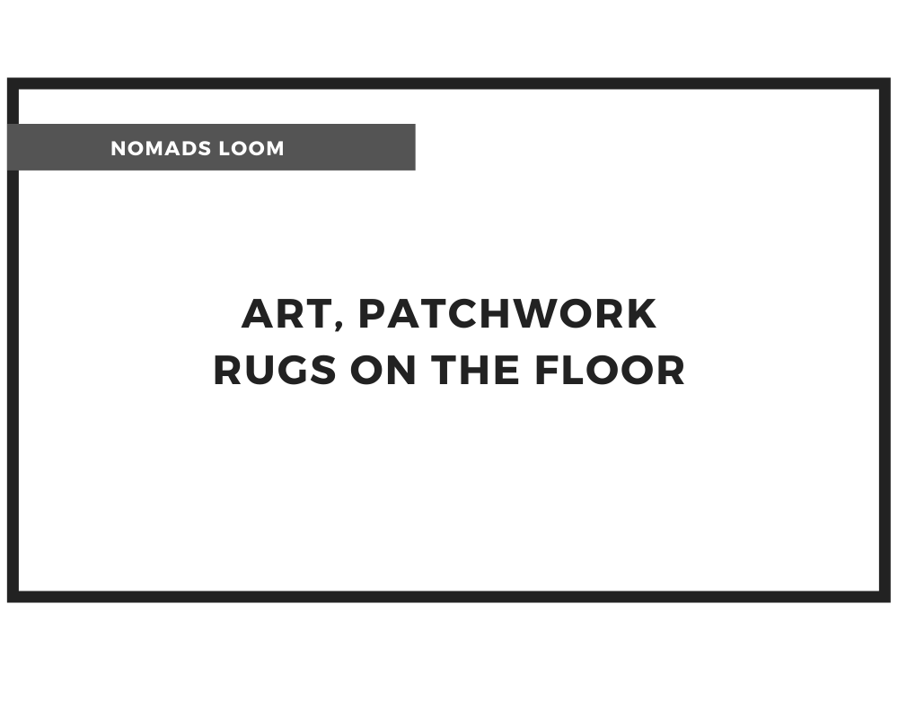 Art, Patchwork Rugs on the Floor