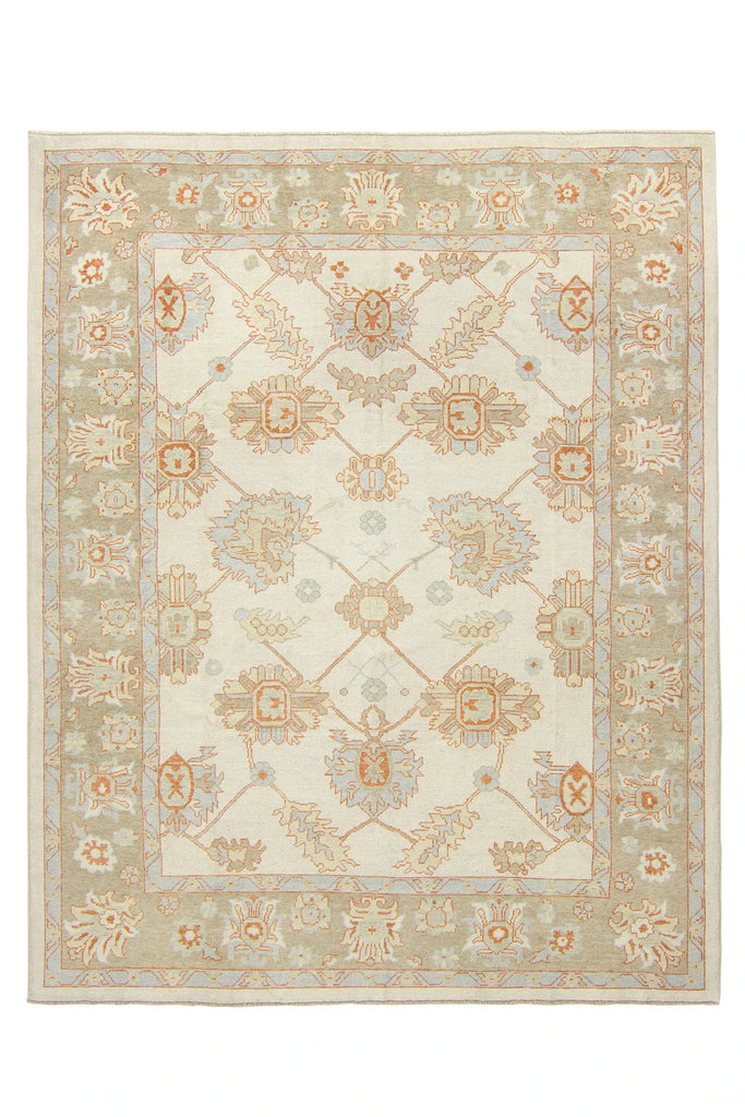 Antique Turkish Rug - Oushak Rug